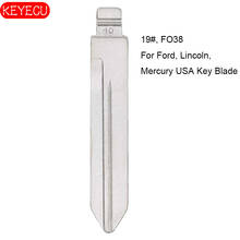 KEYECU 10PCS/lot KEYDIY Universal Remotes Flip Blade 19#, FO38 for Ford, Lincoln,Mercury USA 2024 - buy cheap