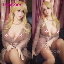 Linkooer 165cm TPE Sex Doll Real Adult Love Doll Lifelike Blonde Sexy Boobs Ass Hot Beauty Sexual Dolls for Man for Sex Pussy 2024 - buy cheap