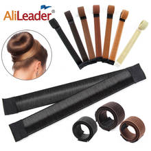 Accesorios para el cabello para peluca sintética, Donuts, banda para la cabeza, Bola de giro francés, herramienta mágica de bricolaje, fabricante de moños, dulce plato francés, banda para el cabello 2024 - compra barato