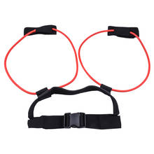 Bandas de resistencia para Fitness, cinturón de cintura elástica para gimnasio, prensa de piernas, glúteos, tobillo, máquina de entrenamiento para saltar, equipo de ejercicio Vertical 2024 - compra barato