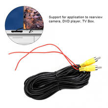 Cable AV de 6m para cámara de aparcamiento de coche, Cable de extensión de vídeo RCA para visión trasera, conexión de vídeo IP67, Monitor DVD, Cable de visión trasera para aparcamiento de coche 2024 - compra barato