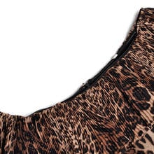 Vestido largo de verano con estampado de leopardo para mujer, traje bohemio Vintage de cintura alta para fiesta, Noche y playa, novedad de 2020 2024 - compra barato