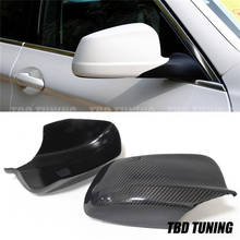 For BMW 5 Series F10 2010 2011 2012 2013 Rear Side View Caps Mirror Cover Pre-Lci F10 520i 528i 535i Carbon Fiber 2024 - buy cheap