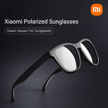 Xiaomi Mijia-gafas de sol polarizadas para hombre y mujer, lentes de sol polarizadas cuadradas clásicas, lentes polarizados TAC para Sin tornillo 2024 - compra barato