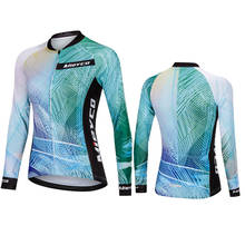 Cycling Clothing Cycling Jersey Woman MTB Bike Jersey Long Sleeve Women Clothes 2021 Motocross Jerseys MTB Shirt Bike Shirt 2024 - buy cheap