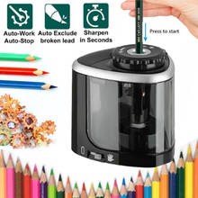 Tenwin 8005 Electric/Manual 2 in 1 Pencil Sharpener Portable Kids Automatic Pencil Sharpener School Stationery Supplies 2024 - buy cheap