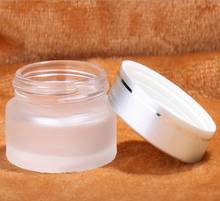 200pcs/lot 50g Empty Frosted Glass Cream Jars, 50ml Frost Cream Bottles, Skin Care Cosmetic Containers 2024 - buy cheap