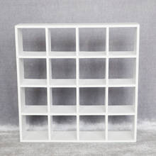 Handcraft Wooden 4-Layer Shelves Cabinet for 1/12 Doll House Furniture Toys 2024 - buy cheap