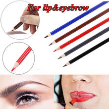 Permanent Natural Waterproof Eyebrow Pencil Embroidery Tattoo Pen for Shaping Positioning Eyebrow Lines Lip Liner 2024 - buy cheap