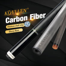 KONLLEN-Taco de fibra de carbono para piscina, palo de 12,5mm, 3/8x8, articulación Radial, tecnología de agarre de cuero de lagarto 2024 - compra barato
