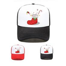 Gorra de verano personalizada con logotipo, gorro de espuma de malla para empresa, unisex, para viajes, Navidad, calcetín 2024 - compra barato