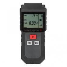 Venda quente profissional digital detector de radiação eletromagnética testador medidor emf com display lcd testador radiação 2024 - compre barato