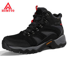 Winter Waterproof Platform Men Boots Leather Safety Work Mens Shoes Brand Designer Lace-Up Rubber Motorcycle Ankle Boots Man 2024 - buy cheap