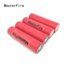 Masterfire-lanterna original sanyo, bateria de lítio recarregável para lanterna, 18650 v, 3.7 mah, célula de lítio 2024 - compre barato