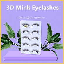 Multi-style 10 Pairs 3D Soft Mink Hair False Eyelashes Handmade Wispy Long Lashes Natural Eye Makeup Tools Faux EyeLashes 2024 - buy cheap