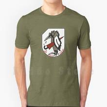 Ii.Gruppe / Jg 51 Luftwaffe-Camiseta de estilo limpio para hombres, Camiseta de algodón con estampado Diy, camiseta fresca de Luftwaffe Wwii Bf 109 Me 109 Fw 190 Me 262 Pzd 2024 - compra barato