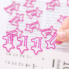 Marcapáginas Kawaii de cerdo rosa, Clip de papel, material Escolar, oficina, papelería de regalo, 20 unids/lote 2024 - compra barato