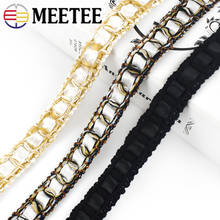 4Meters 2cm Braided Lace Trims Ribbon Dance Dress Appliques  Webbings DIY Sewing Clothing Accessories Laces Hair Decoration Bags 2024 - buy cheap