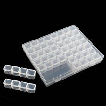 56/28/64 Grid 5d Diamond Painting Accessories Storage Box Diamond Painting Drill Storage Box Transparent Container For 2024 - buy cheap