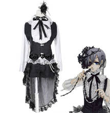 Black Butler Kuroshitsuji Ciel Phantomhive Circus Uniform Outfit Cusomize Cosplay Costumes 2024 - buy cheap