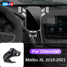 Suporte de celular para carro, suporte de saída de ar especial de navegação para chevrolet chevy malibu xl 2016 2017 2018 2019 2020 2024 - compre barato