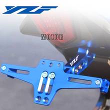 For Yamaha YZFR1 YZFR3 YZFR6 YZFR15 YZFR25 Motorcycle Adjustable Angle License Number Plate Frame Holder Bracket YZF R1 R3 R6 15 2024 - buy cheap