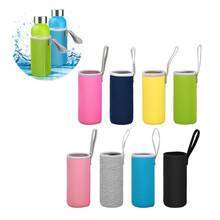 Bolsa de transporte para botella de agua de 550ML, funda aislante, juegos de vasos, ideal para vidrio o plástico de acero inoxidable 2024 - compra barato