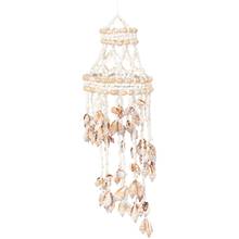 Conch Sea Shell Wind Chime Hanging Ornament Wall Decoration Creative Hanging Pendant Stylish Hanging Ornament Hanging Decor 2024 - buy cheap