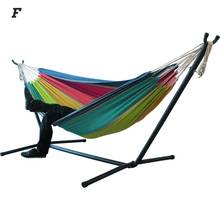 Nylon Double Person Hammock Adult Camping Outdoor Backpacking Travel Survival Garden Swing Hunting Sleeping Bed Portable Hammock 2024 - buy cheap