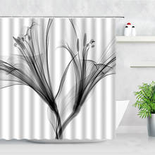 Juegos de ducha de flores 3D impermeables, cortina de baño, tela de poliéster, flores, mamparas de baño, bañera, decoración del hogar 2024 - compra barato