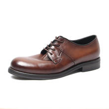 Мужская официальная модельная обувь; Обувь из натуральной кожи высокого качества; Мужская деловая обувь; Мужские модельные туфли; Универсальная обувь из воловьей кожи 2024 - купить недорого