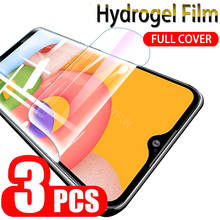 3PCS Front Hydrogel Film For Samsung Galaxy A01 SM-A015F A015G A015M 5.7" Full Cover Water Gel Films For samsungA01 samsang a 01 2024 - buy cheap