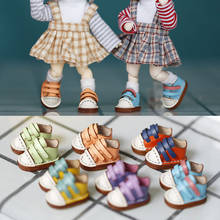 Novos sapatos ob11 com botão magnético para bonecas, acessórios de bonecas, para obitsu 11,molly, 1/12 bjd, body9 2024 - compre barato