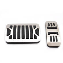 Stainless Steel Auto Gas Accelerator Pedal, Footrest and Brake Pedal for  XF 08-16 XJ IV X351 09-16 XJL 09-16 XE 2024 - buy cheap