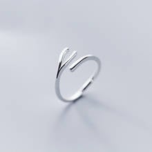 MloveAcc Authentic 925 Sterling Silver Open Finger Rings for Women Adjustable Free Size Ring 2019 New 2024 - buy cheap