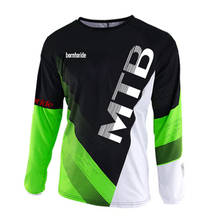 top cycling jersey Moto motocross jersey mtb jersey mx maillot ciclismo hombre dh downhill jersey off road Mountain 2024 - buy cheap