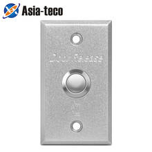 86*50mm Aluminum alloy Push Button Switch Exit Button Door release for door lock access control gate door opener 2024 - buy cheap