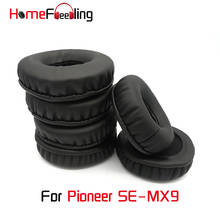 Homefeeling-almohadillas para las orejas para Pioneer SE-MX9 SE MX9, almohadillas redondas universales de cuero, piezas de repuesto para los oídos 2024 - compra barato