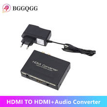 HDMI 5.1CH Audio Converter Optical SPDIF RCA L/R Splitter HDMI To HDMI Audio Splitter 1080P Stereo Audio Adapter DAC Amplifier 2024 - buy cheap