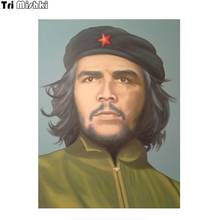 Tri Mishki WCS770# 12*16cm Che Guevara car sticker colorful Decals Motorcycle Accessories Stickers 2024 - buy cheap