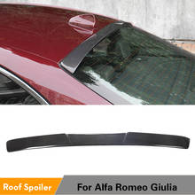 Rear Roof Spoiler for Alfa Romeo Giulia 2017 2018 Carbon Fiber Rear Roof Spoiler Window Wing Lip Lid Sticker 2024 - buy cheap