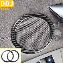 Carbon Fiber Car Door Audio Loud Speaker Frame Ring Trim Sticker Accessories For Bmw Z Series Z4 E85 E86 2003-2008 Roadster 2024 - buy cheap