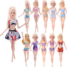 Doll Barbies Clothes Swimsuit Handmade Doll Dress For Barbies Doll Casual Daily Wear Twins Outfit Skirt Kids Toy 2024 - buy cheap