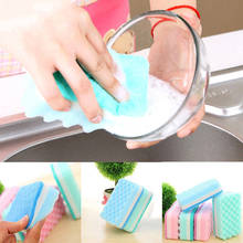 Kitchen Cleaning Sponges Brushes Dish Bowl Pot Pan Scouring Pads Washing Towels Wiping Rags Cleaning Accessories 2024 - buy cheap