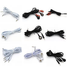 9 Style Choose Electric Shock Wire Electrical Stimulation Cable Patch Cord Electro Shock DIY Accessories Sex Toys For Couples 2024 - buy cheap