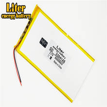 li-po 3.7V,6000mAH,3284145 Polymer lithium ion / Li-ion battery for tablet pc,GPS,cell phone;POWER BANK,MP4,SPEAKER 2024 - buy cheap