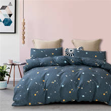 Комплект постельного белья детский, с рисунком, планета, звезда 2024 - купить недорого