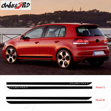 Car Stickers For Volkswagen Golf 6 MK6 CLUBSPORT Graphics Vinyl Decal Auto Body Door Side Skirt Sticker Exterior Accessories 2024 - buy cheap