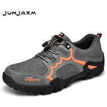 JUNJARM New Men Shoes Men Casual Shoes Breathable Mesh Outdoor Flats Shoes Men Comfortable Handmade Casual Shoes Size 38-48 2024 - buy cheap