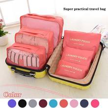 "6pcs/set Travel Bag for Clothes Functional Travel Accessories Luggage Organizer High Capacity Mesh Packing Cubes0316 Product" 2024 - buy cheap